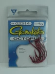 Gamakatsu 02314 Size 4/0 6CT Red Octopus Hook Needle Point Ringed Eye. Fixed Price $7.10.