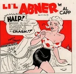 1949 Li'l Abner Capp Cream Of Wheat Cartoon Cannon Ball Express Print Ad. Fixed Price $12.99.
