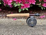 Vintage Orvis Superfine Far & 7 9 5WT Fly Rod, Battenkill Reel, Case. Fixed Price $295.00.