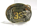 # 434 Zebco Limited Edition 33RD Anniv. Belt Buckle 1955-1988. Fixed Price $6.99.