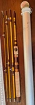 Vintage Eagle Claw Wright Mcgill Trailmaster T600 7 1/2 Spin Fly Rod W/case (bh). Fixed Price $74.99.
