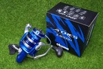 Okuma Azores 5.8:1 Left/right Saltwater Spinning Fishing Reel Z-6000H-BLUE. Fixed Price $119.95.