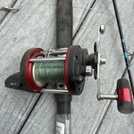 Rhino RBCXL2 Trolling Reel W/ Line Counter. Fixed Price $16.00.