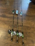 13 Fishing CSSC66M-2 Code Silver 6'6" Two Piece Medium Spinning Combo Rod / Reel. Fixed Price $49.00.