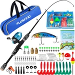 Kids Fishing Pole With Spincast Reel Telescopic Rod Combo Full Kits For. Fixed Price $44.47.