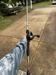Abu Garcia Vengeance 7 Ft Medium Heavy Fishing Rod & Reel Combo Silver Black. Fixed Price $200.00.
