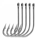 200PCS Forged Long Shanked Fishing Hooks Saltwater Freshwater, Shank.... Fixed Price $23.79.