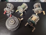 Lot Of 5 Vintage Fishing Reels South Bend Red River Bronson Sport King. Fixed Price $19.99.