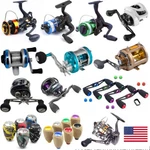Spinning /baitcasting Reels Saltwater Sea Ice Fishing Reel/handle Knob-all Model. Fixed Price $12.86.