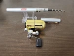 Vintage Coleman Deluxe Pen Rectractable Fishing Pole & Reel Fast Shipping. Fixed Price $10.00.