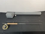 Orvis Clearwater 5-WEIGHT 9' Fly Rod With 2 Reel And Case. Fixed Price $249.00.