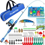 Kids Fishing Pole With Spincast Reel Telescopic Rod Combo Full Kits For. Fixed Price $46.99.
