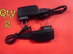 2X 5V 1A Micro Usb Power Adapter Charger For Amazon Echo Dot Alexa Smart Speaker. Fixed Price $7.00.