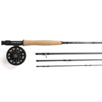 Cortland Guide Series 9' 5WT 4-PIECE Outfit Fly Rod Reel Line Case & Leader Usa. Fixed Price $229.95.