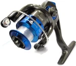South Bend Worm Gear Light Action Spinning Fishing Reel Blue. Fixed Price $24.99.