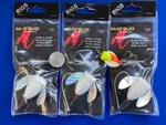 New Lot 4 Glow Fishing Lures Matzuo Pearl Rigs Bluefish Wire Leader Spin-gl. Fixed Price $14.44.