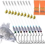 10PCS Fishing Bullet Weights Texas Rigs Ready Kit,worms, Sinker (10G/7G/5G), .... Fixed Price $20.93.