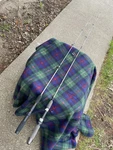Pair Of Vintage Ultra Light Spinning Rods Daiwa & South Bend Silver Strike. Fixed Price $34.99.
