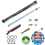 Eupheng Aventik Freshstart Tenkara Fly Fishing Rod COMBOBLUE2.4M/8FT. Fixed Price $63.61.
