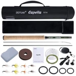 Goture Tenkara Fly Fishing Rod Combo Ultralight Carbon Fiber Set. Fixed Price $51.49.