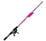 Zebco 404 Spincast Reel 2.8:1 Ratio W Purple 6 Ft Med Pc Rod 15 Lb Line. Fixed Price $24.49.