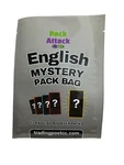 Pack Attack English Mystery Bag (live Only). Fixed Price $84.99.