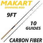 9FT Fishing Rod Spinning Pole Carbon Fiber Portable Heavy Fast Lightweight New. Fixed Price $57.99.