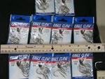 80 Eagle Claw 2/0 X-strong Nickel Octopus Hooks 10 Pacs Of Free Fast Shipping. Fixed Price $13.99.