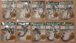 10-PACK Lot Mustad 4.3 Ultra Point Power Lock Spring Keeper 5/0 Hook 1/8OZ. Fixed Price $19.99.