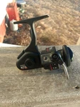 Mitchell 1110G Spinning Reel Ultralight, Black. Preowned, Works.. Fixed Price $9.99.
