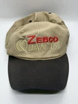 Zebco Quantum Fishing Tan Baseball Cap Hat Snapback Hooked Foundation. Fixed Price $13.99.