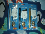 Pocket Pen Aluminum Fishing Rod & Reel / With Tackle, Hooks, Weights, Plugs. Fixed Price $11.99.