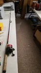 Shakespeare 5'9" Bass Rod With South Bend 135R Reel. Fixed Price $18.60.
