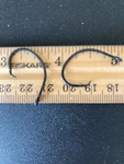 100 Eagle Claw L2004G Non-offset Circle Sea Light Wire Fishing Hooks Black 5/0. Fixed Price $10.99.