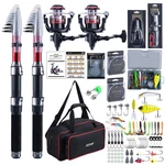 Goture Fishing Rod And Reel COMBOS-2PCS Telescopic POLE2PCS Spinning. Fixed Price $137.58.