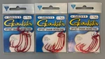 Packs Gamakatsu Offset Shank Worm Ewg Hooks Red 1/0 58311. Fixed Price $14.99.