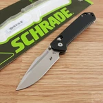 Schrade Divergent Folding Knife 3.06" AUS-8 Steel Blade Black G10 Handle 1182620. Fixed Price $29.69.