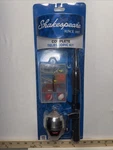 New Shakespeare Complete Fishing Kit 4'6 Telescopic Rod Spin Casting 10 Lb Line. Fixed Price $29.95.