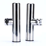Amarine Made Stainless Clamp On Fishing Rod Holder For Rails 7/8" TO1"RAIL Mount. Fixed Price $34.99.