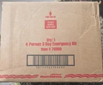 Ready America 4-PERSON 3-DAY Basic Emergency Kit With Backpack. Fixed Price $36.98.