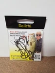 (1) Jimmy Houston Daiichi Offset Black Nickel Worm Hooks -DH42Z-SIZE 2/0 -8. Fixed Price $6.99.