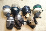 Lot 7 Vintage Zebco Fishing Reels Model Dd, 20/20 And 202. Fixed Price $69.99.
