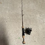 Ugly Stik 28" Medium Heavy Ice Fishing Spinning Combo, Left. Fixed Price $43.67.