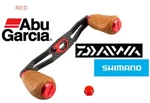 Shimano Daiwa Abu Garcia Cork Carbon Fiber Baitcaster Fishing Reel Handle Knob. Fixed Price $31.95.