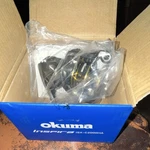 Okuma Inspira ISX-C2000HA Spinning Reel 8BB 5.0:1 Front Drag Rh. Fixed Price $45.00.
