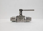 Autoclave Engineers Way Ball Valve, Cat # 2B6S20M16, Body 201D-0237. Fixed Price $469.06.