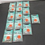 15 Pks 1/0 2/0 3/0 4/0 Wide Gap Vmc Vanadium Carolina V7316BN Worm Hook. Fixed Price $39.95.