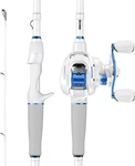 Centron Lite Fishing Rod And Reel Combo, IM6 Graphite 2PC Blanks, Stainless Stee. Fixed Price $124.01.