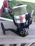 Bass Pro Shops Cabelas King Kat Ii Spinning Fishing Reel, Preowned Big Reel.. Fixed Price $11.99.