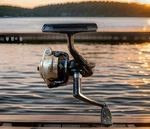 Shakespeare 2500 Ultralite Ball Bearing Spinning Fishing Reel With Line Smooth. Fixed Price $13.99.